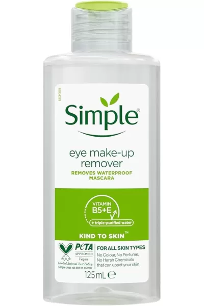 Simple-سیمپل-Kind-to-Skin-آرایش-پاک-کن-چشم-