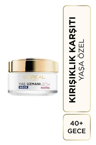 L'Oreal-Paris-لورال-پاریس--کرم-شب-ضد-چروک-رتینول-+40-