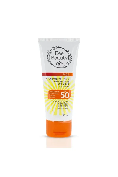Bee-Beauty-بی-بیوتی-Spf50-کرم-ضدآفتاب-آبرسان-
