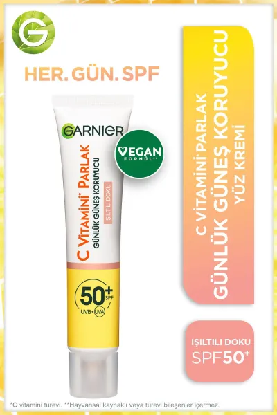 Garnier-گارنیر-C-ضد-آفتاب-فلوئیدی-رنگی-ویتامین-