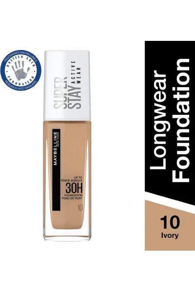 Maybelline-New-York-میبلین-نیویورک-Ivory-10-کرم-پودر-۳۰-ساعته-سوپر-استی-