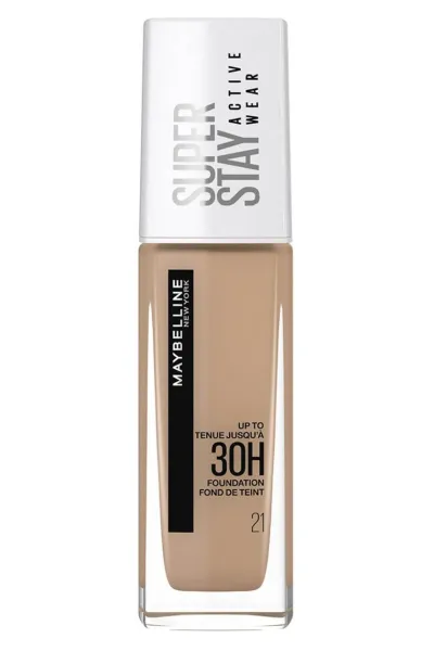 Maybelline-New-York-میبلین-نیویورک-21-Nude-Beige-کرم-پودر-۳۰-ساعته-سوپر-استی-