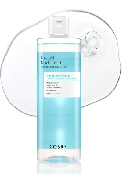 COSRX-کوزارکس--میسلار-واتر-آبرسان-و-تسکین-دهنده-نیاسینامید-