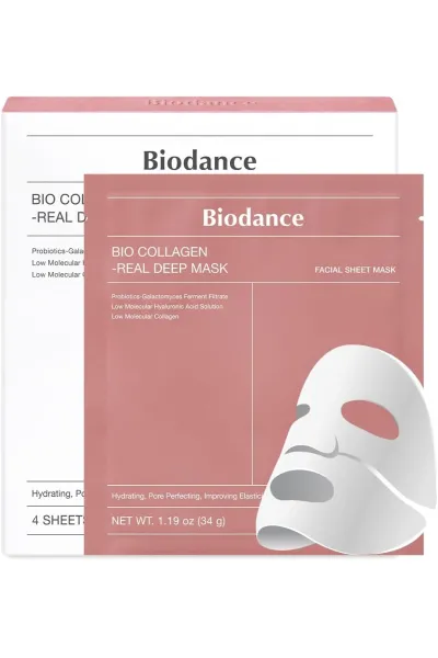 BioDance-بایودنس--پک-۴-تایی-ماسک-هیدروژلی-کلاژن-