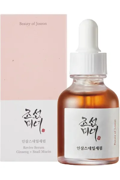 Beauty-of-joseon-بیوتی-آف-جوسان--سرم-حلزون-+-جنسینگ-