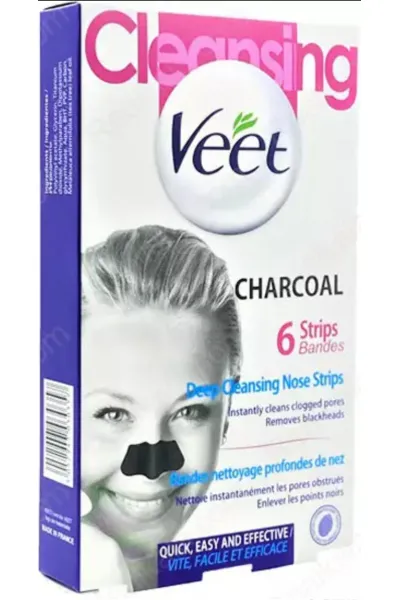 Veet-ویت--چسب‌-بینی-پاک-کننده-منافذ-حاوی-زغال-فعال-