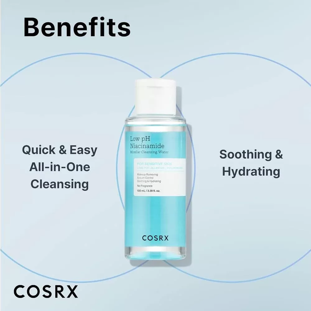 COSRX-کوزارکس--میسلار-واتر-روشن-کننده-+-تسکین-دهنده-۱۰۰-میل-